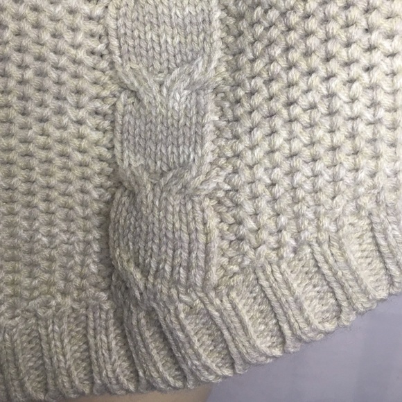 Poncho with sleeves. Size 10 or small 12. High rolled ribbed neck - Picture 5 of 7